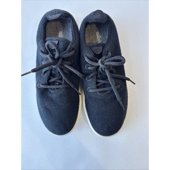 Allbirds Wool Runners  Women’s Comfort Sneakers Size 8  Black - Picture 10 of 10